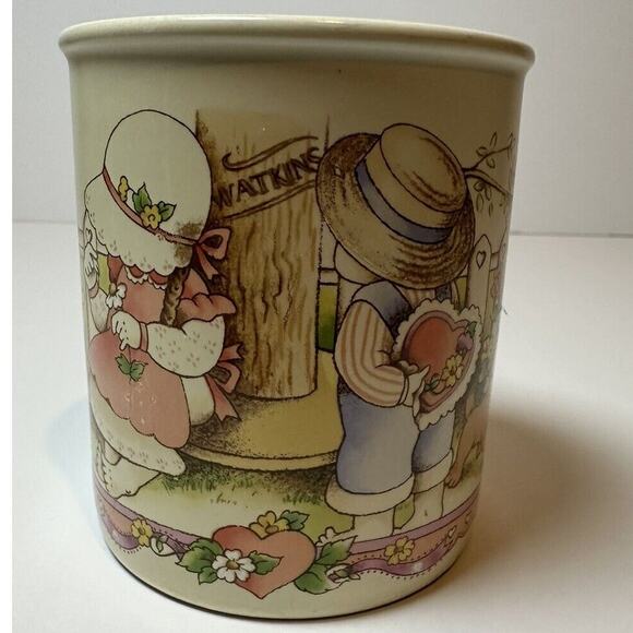 Rare Vintage Watkins Country Kids Mug Be My Valentine 1990 Coffee Collectable - Picture 2 of 9